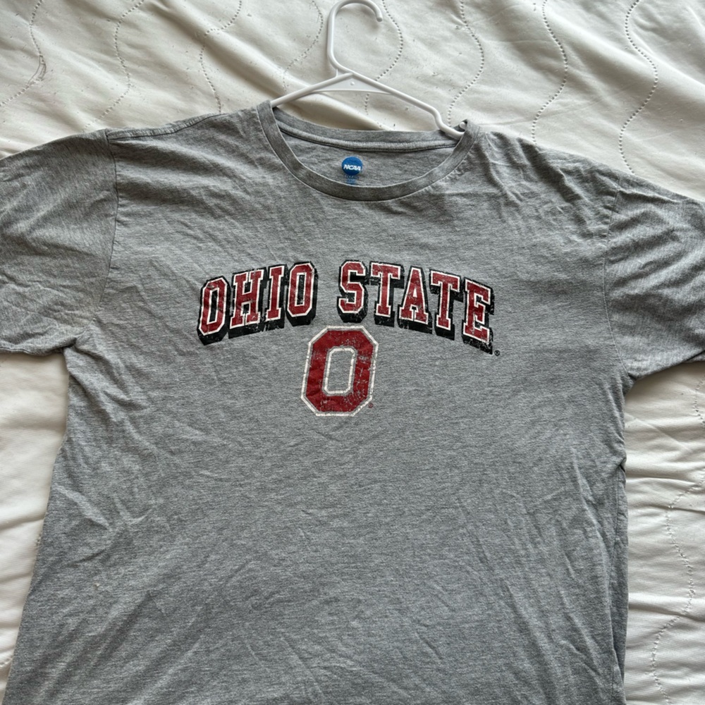 Ohio State University Gray T-Shirt with Logo